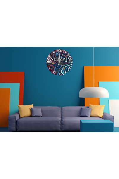 Ti Play Tİ-PLAY HAYAL KUR 30X30CM CEAS DE PERETE MODERN DECORATIV ACRILIC