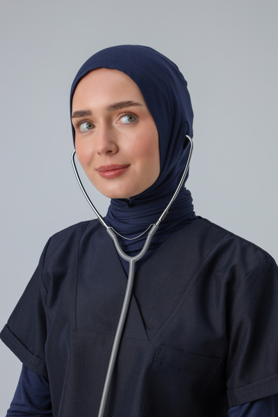 Viridi Medical Fashion Stetoskop Gi̇ri̇şli̇ Penye Cerrahi̇ Tesettür Bone Laci...