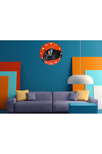Ti Play Tİ-PLAY DOBERMAN CEAS DE PERETE MODERN DECORATIV ACRILIC 30X30CM
