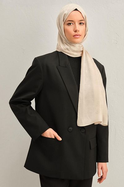Armine Trend Lyon Shawl - 2 - Μπεζ 247307