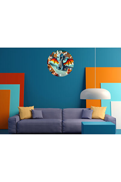 Ti Play Tİ-PLAY KAHRAMAN ERJERHA 30X30CM CEAS DE PERETE MODERN DECORATIV ACRILIC