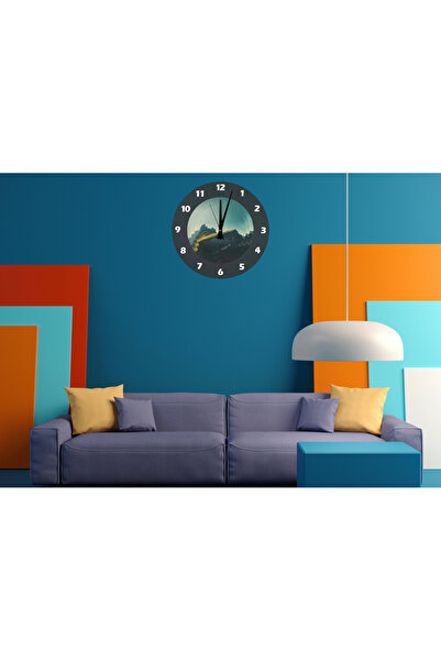 Ti Play Tİ-PLAY MONTAGNA 30X30CM CEAS DE PERETE MODERN DECORATIV ACRILIC