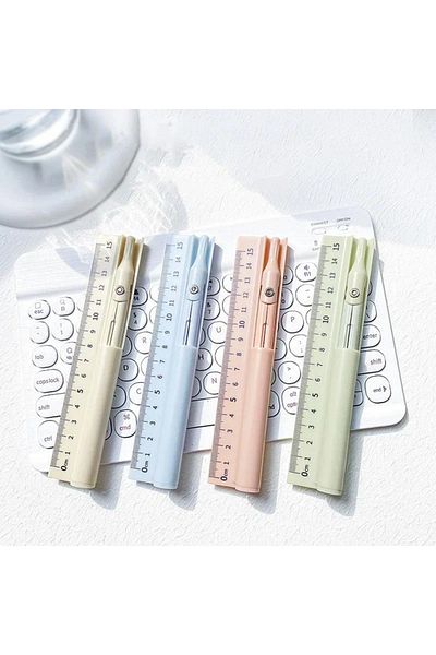 UĞURDAN 3 in 1 Multifunctional Pergel Ruler Set