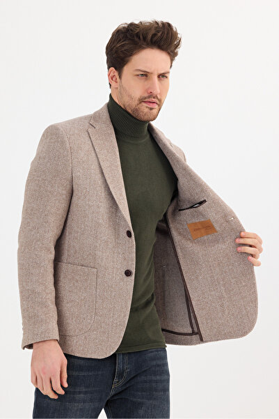 Savira Faceted Slimfit Jacket - Blended Winter Fabric, Drop 6 Unlined, New Season