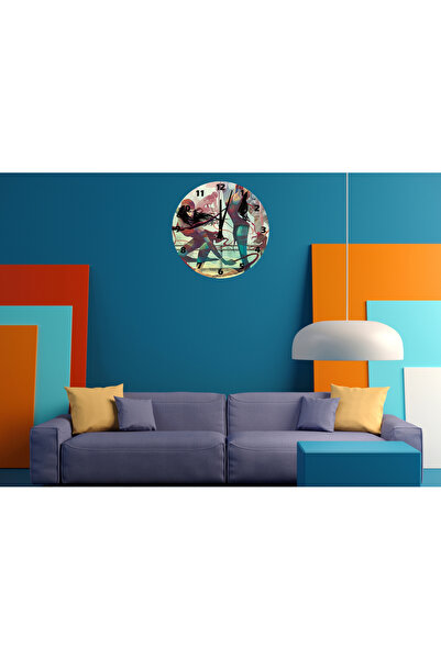 Ti Play Tİ-PLAY DANSA PREPARE 30X30CM CEAS DE PERETE MODERN DECORATIV ACRILIC