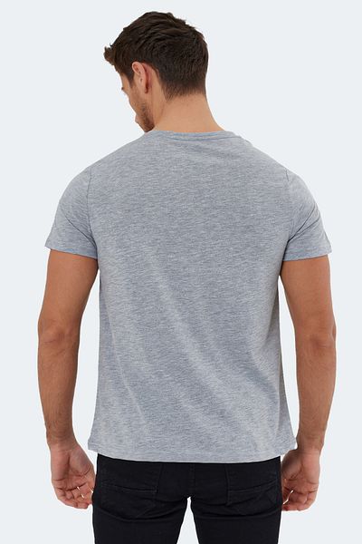 Slazenger Ανδρικό μπλουζάκι Rivaldo σε γκρι χρώμα
