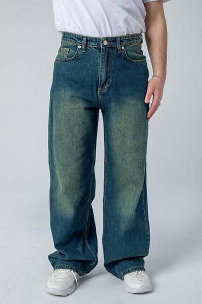KOTOLOG Pofidi Vintage Μαύρο Washed Baggy Jean