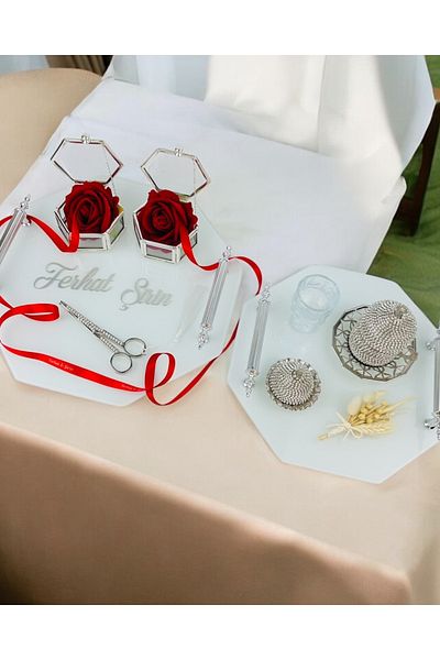 CyzHome Unity White Promise Tray