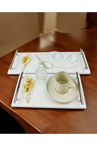 CyzHome Tranquility Marble Promise Tray