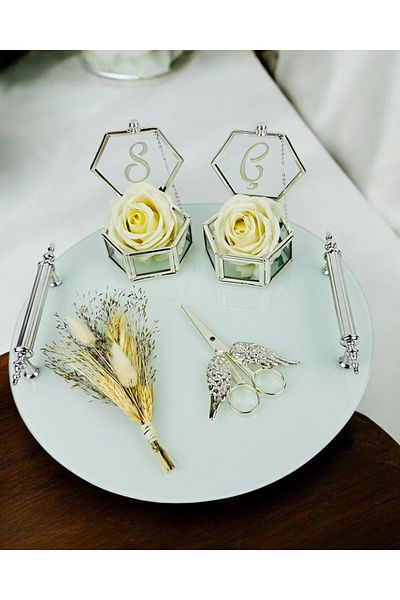 CyzHome Union Promise Tray and Engagement Tray