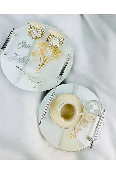 CyzHome Radiant Promise Tray and Engagement Tray Set