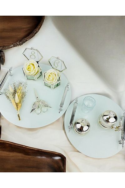 CyzHome Union Promise Tray and Engagement Tray