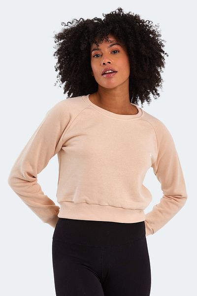 Slazenger Kaito Women's Sweatshirt Beige