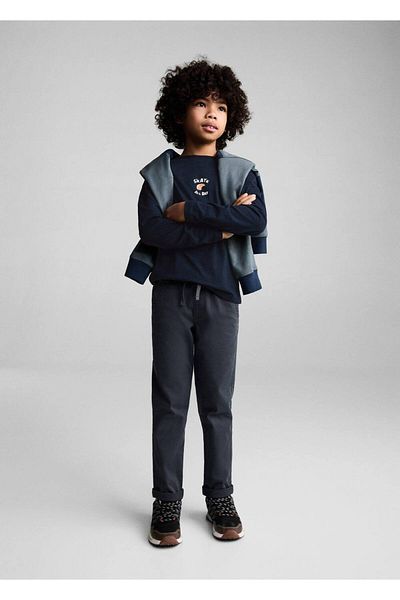 MANGO Kids T-shirt με βαμβακερά σχέδια