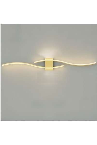 Lambadar مصباح LED أبيض ملتوي الطراز، مصباح LED فائق القوة، مصباح LED لغرفة المعيشة وغرفة النوم، مصباح LED على شكل شمعدان