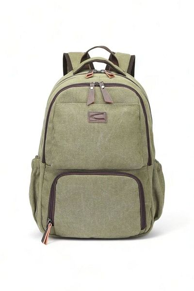 CACTİVE Cactive Canvas Green Unisex Backpack Ctv1313
