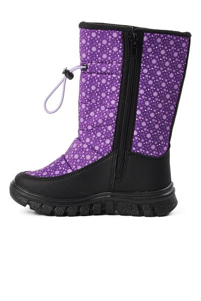 AYAKMOD Παιδικές μπότες χιονιού Walkway Purple