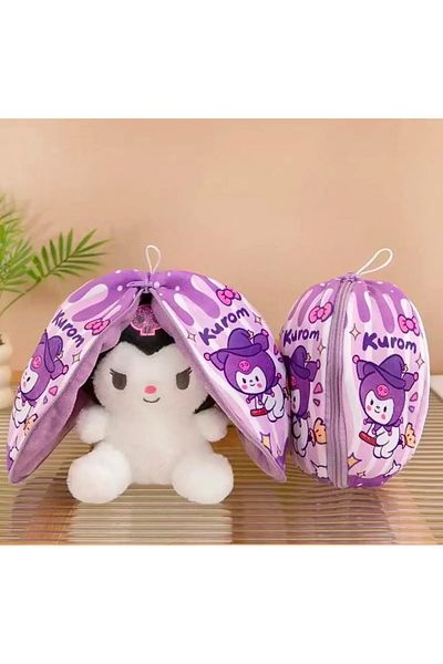 NB market Kuromi Plush Toy, Sanrio Plush Large Size Indoor 30cm Plush Kawaii Sleeping Companion Gift Plush