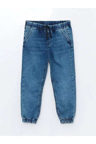 LC Waikiki Lcw Kids Indigo Elastic Waist Basic Boys' Jeans Pants