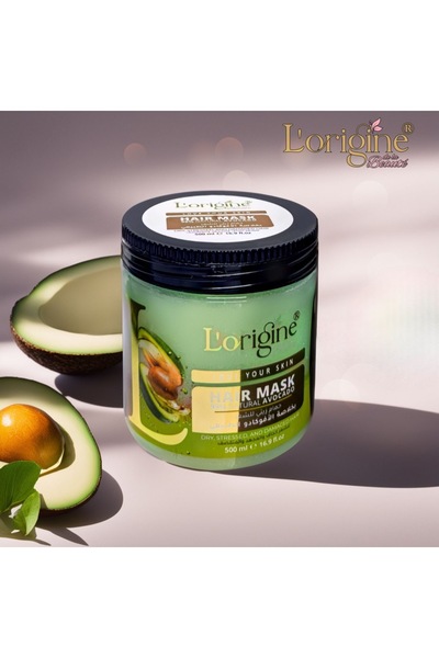 LORİGİNE DE LA BEAUTE Saç Maskesi Avakado Özlü 500ml Hair Mask Besleyici Bakım