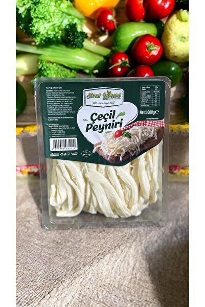 Sivas Yörem Asırlık Lezzetler sivas yörem çeçil peyniri 1000gr