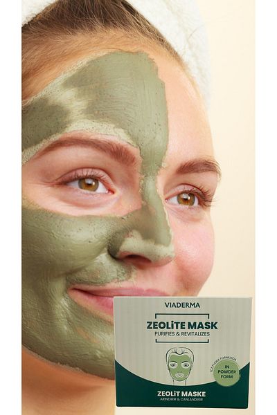 Viaderma 15 Pieces of Zeolite Mask - Purifies, Revitalizes, Detoxifies and Oil Absorbing