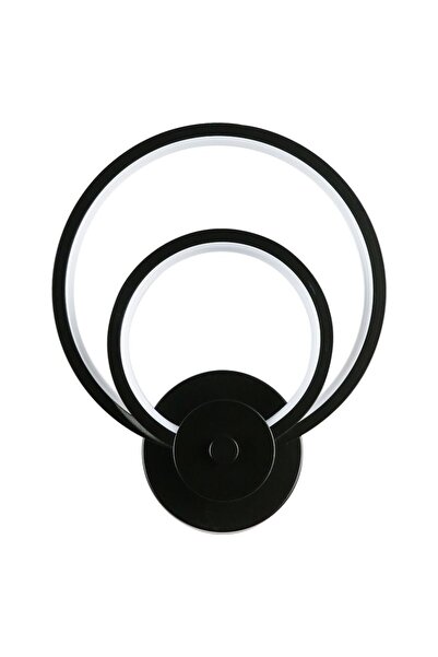 Lambadar İç içe Halka Plafonyer Led Beyaz Işık Ultra Power Led Avize Salon Hol Yatak Odası Ledli Aplik Avize