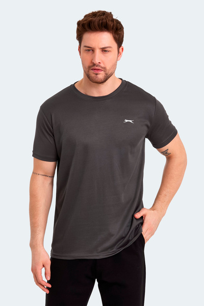 Slazenger Σκούρο γκρι ανδρικό μπλουζάκι Room I