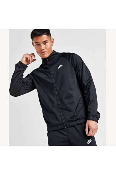 Nike FB7351-010 M Nk Club Pk Trk Suıt Erkek Eşofman Takımı Siyah