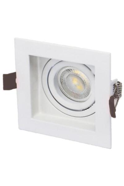 Cata Ct-5230 Pars Kare Spot Beyaz Kasa