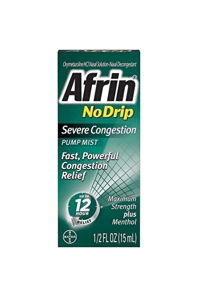Afrin No Drip Severe Congestion Pump Mist 15 Ml.