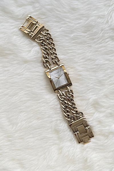 Homies Double Chain Women's Wrist Watch-Bracelet Gift.
