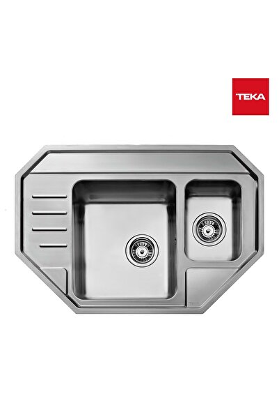 Teka Stage 60 E Düz Çelik Köşe Eviye