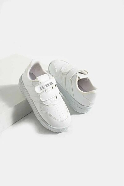 JUHR حذاء رياضي مريح للأطفال للجنسين - حذاء رياضي كاجوال بشريط فيلكرو