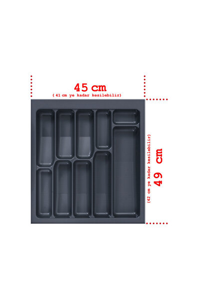 FULLAKS NETAKS Çekmece içi Kaşıklık 45x49 Kumlu Yüzey