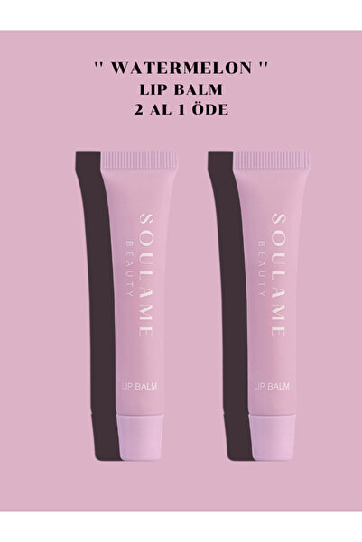 SouLame Beauty 2 Al 1 Öde '' Watermelon '' Lıp Balm - Ekstra Parlak Karpuz Ar...