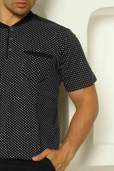 ALİMER Ανδρικό Σετ Σορτς Navy Blue - 1203ŞT