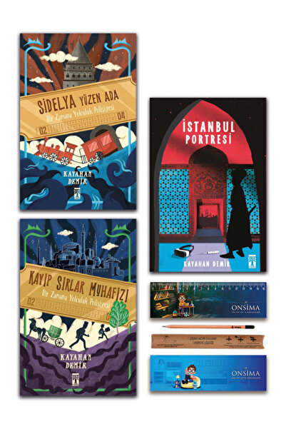 Genç Timaş Sidelya Yüzen Ada - Kayıp Sırlar Muhafızı - İstanbul Portresi Set ...