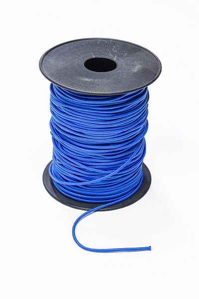 Dokumarkt 2 mm Round Rubber Rope - Rubber Cord - Accessory Tire - 10 Meters
