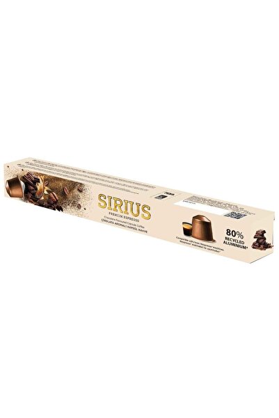 Sirius Kahve Sirius Premium Çikolata Aromalı Kapsül Kahve (Nespresso Uyumlu) ...