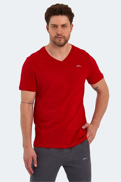 Slazenger Мъжка тениска Rivaldo Червена
