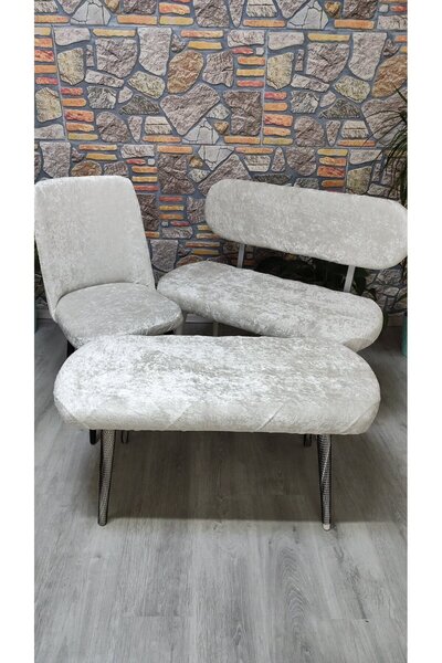 COVER TEKSTİL BENCH PUF KILIFI TAKIMI
