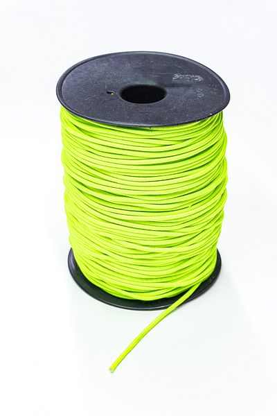 Dokumarkt 2 mm Round Rubber Rope - Rubber Cord - Accessory Tire - 10 Meters