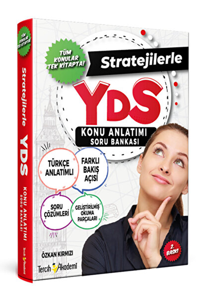 Genel Markalar Tercih Akademi YDS Stratejilerle Konu Anlatımlı Soru Bankası T...