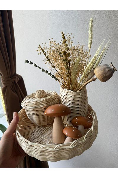 His Art Workshop Rattan Bamboo Bohem Set