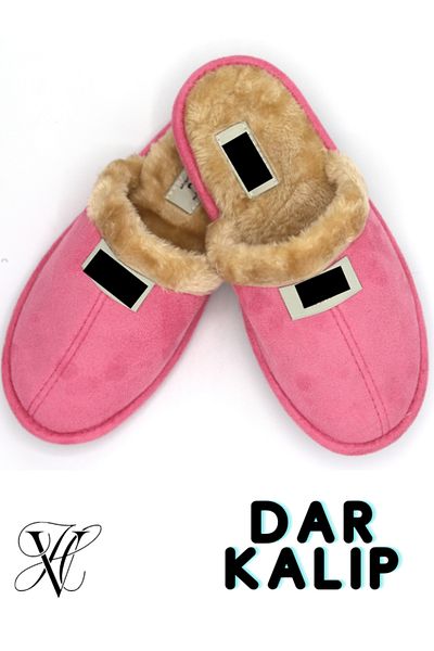 Vwear شبشب حزمة منزلي مبطن دافئ وناعم للجنسين