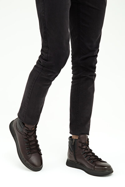 Tamer Tanca Erkek Hakiki Deri Casual Bot 298 1240-2297 Erk Bot Sk22/23