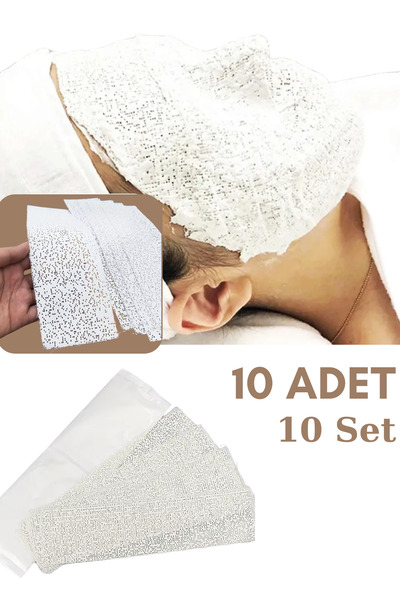 Uni zer 10 Adet Spa Mumya Yüz Maskesi Kırışıklık Karşıtı Yüz Gerdirici V Alçı...