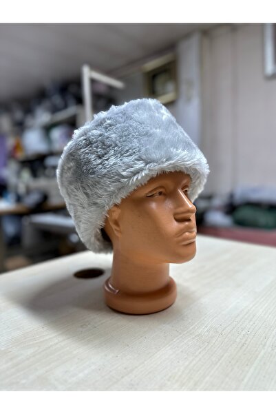 Başusta Dikimevi Unısex Kadın Erkek Kürk Peluş Kışlık Şapka Kalpak Suni Kürk ...