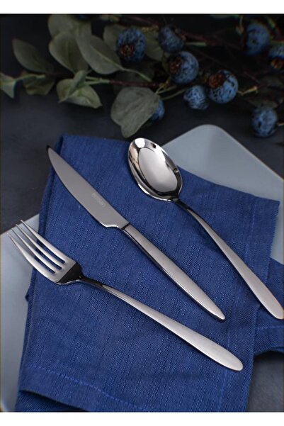 Emsan Akya 30 Pieces 6 Person Fork Spoon Knife Set